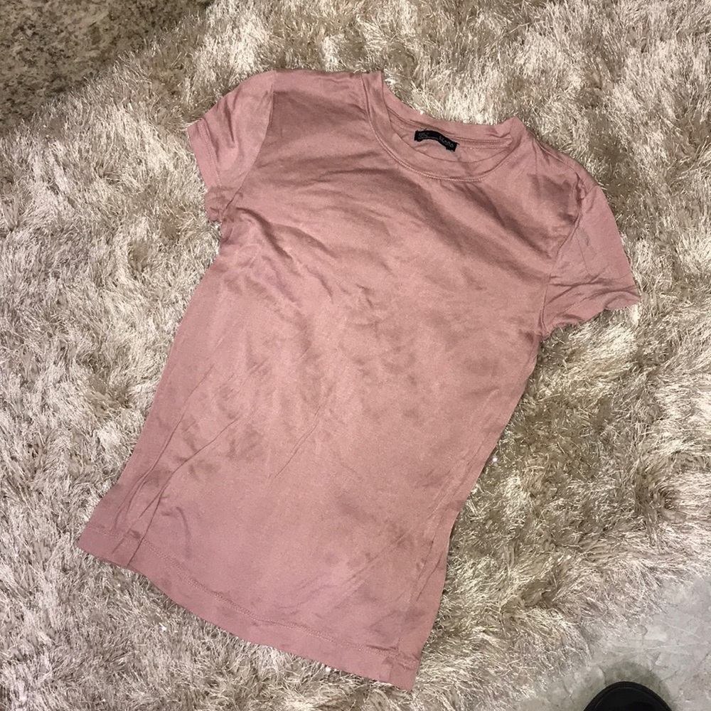 Zara Dusty Rose Top💗👀